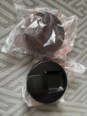 Lot of 2 New Genuine Ninja 24 oz Replacement Travel Cup Lids - Blender Flip Lid - Image 1 of 4