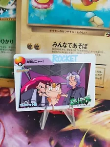 Pokemon Karte Card 72 Carddass Vending Team Rocket Jessy Meowth japanese NM- - Bild 1 von 16