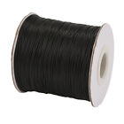 0.5mm Waxed Polyester Cord Thread Black 185yard/roll Jewelry Bead String