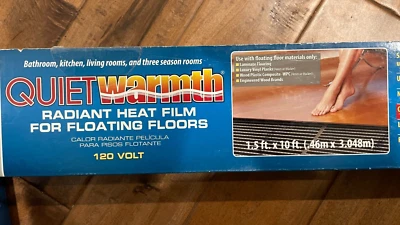 Under Floor Heating Radiant Warmer 10ft. x 18 inch 120-Volt for Laminate - Image 1 of 4
