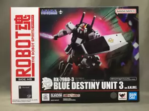 Bandai Robot Spirits RX-79BD-3 Blue Destiny Unit 3 A.N.I.M.E. Figura Gundam - Imagen 1 de 3