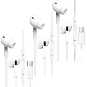 3 Pack iPhone 15 Pro Max / Galaxy S24 Ultra Headphones Headset Earphones Earbuds - Picture 1 of 19