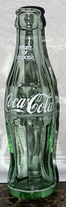 Vintage Coca Cola Flasche 6 1/2 oz grünes Glas 60er Jahre City - Orlando, Florida - Bild 1 von 3