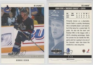 2002-03 ITG Be A Player Memorabilia Henrik Sedin #173 HOF