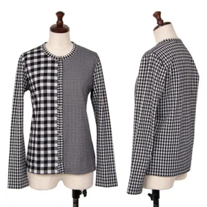 COMME des GARCONS COMME des GARCONS Checked Houndstooth Cardigan Size S(K-125... - Picture 1 of 12