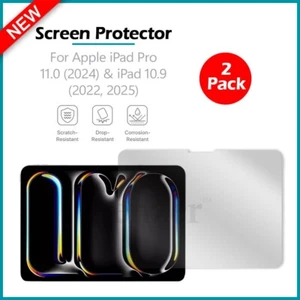 2-Pack LCD Ultra Clear HD Screen Protector for Apple iPad 11.0 Pro (2024) - Picture 1 of 4