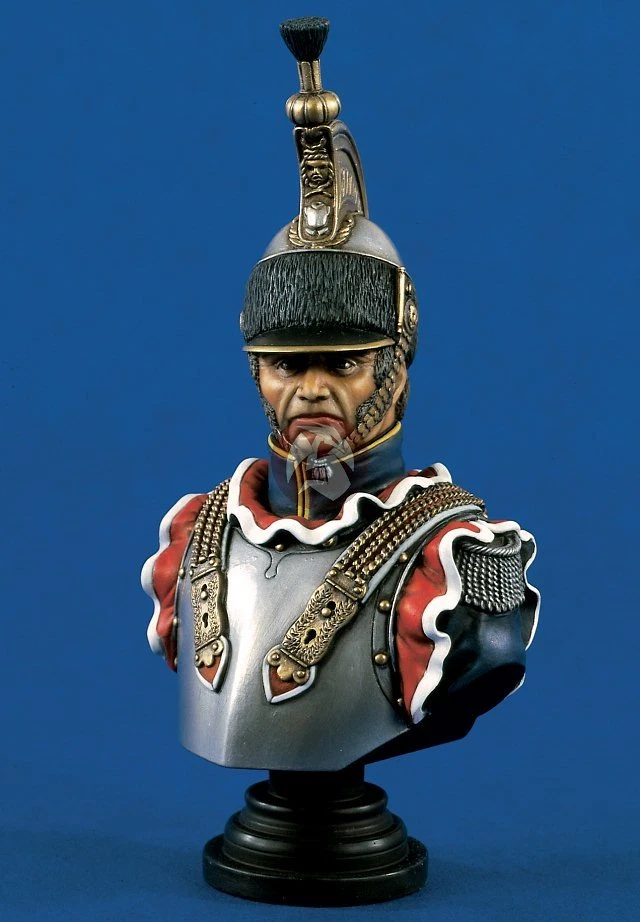 Verlinden 200mm (1/9) French Cuirassier Bust (Napoleonic era) [Resin Model] 1347 - Image 1 of 1