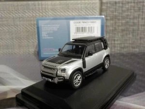 New Land Rover Defender 110 - Silver - Black - Oxford Diecast 1/76   oxf 76nd110 - Picture 1 of 5