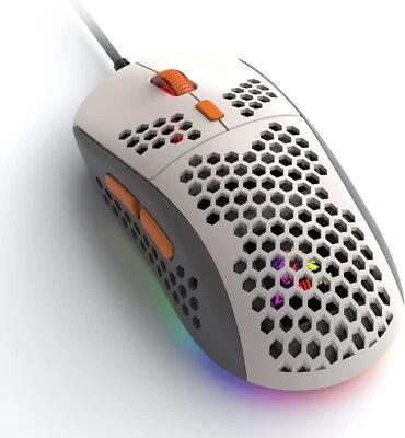 Wired Gaming Mouse RGB Backlit,Programmable Buttons,6400 Dpi for PS4,PC Gamers - Image 1 of 4