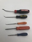 Craftsman And Unbranded Mix Lot Of 5 Pick And Hook Tools Used ?Please Read?