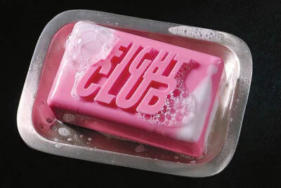MOVIE POSTERS USA Fight Club - Movie Poster (Pink Fight Club Soap) (Size: 36" X 24")