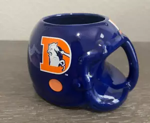 Vintage 1986 Denver Broncos Old D Logo Sports Concepts Helmförmige Keramiktasse - Bild 1 von 6