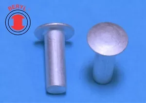 Remaches sólidos para cabezal de armadura de aluminio THSR316516 - 3/16""X5/16"" - 100 piezas - Imagen 1 de 1