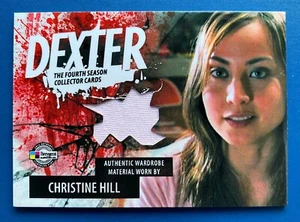 SDCC 2012 DEXTER STAFFEL 4 - KOSTÜMKARTE D4C-C CHT Christine Hill #007/299 - Bild 1 von 2