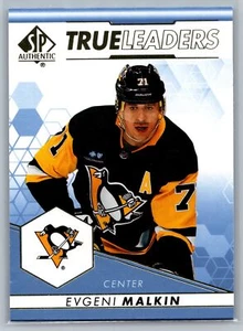 2022-23 Upper Deck SP Authentic True Leaders Blue #TL-8 Evgeni Malkin - Picture 1 of 1