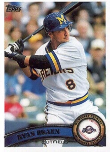 A6549- 2011 Topps Baseball Card #s 1-250 +Rookies -You Pick- 15+ FREE US SHIP - Picture 1 of 466
