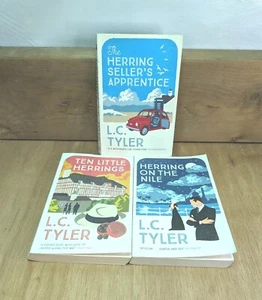 L.C. TYLER x 3 - Elsie and Ethelred Series Paperback Book Bundle Crime Mystery  - Picture 1 of 8