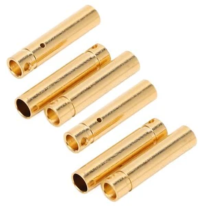 4mm Female Banana Plug Pure Copper Gold Plated Bullet Banana Connectors Kit - Picture 1 of 24