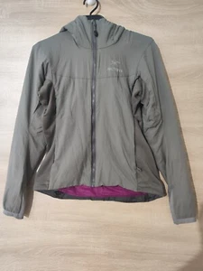 Arc'teryx Atom LT Hoody Damen XS Grau/Magenta Isolierte Jacke - Bild 1 von 14