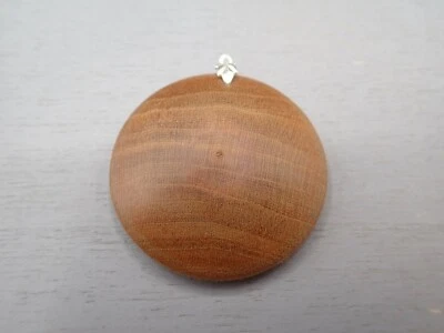 41x10mm Anhänger Kirschholz Holzschmuck Schmuck Unikat handmade K616 - Bild 1 von 3