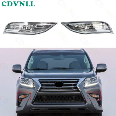 For Lexus GX460 2014-2020 Front Bumper Fog Light Turn Signal Lamp Indicator Pair - Image 1 of 4