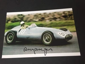 ROBERT MANZON  († 2015) Formel 1-Fahrer 1950-56 signed Foto 10 x 15 Autogramm  - Bild 1 von 1