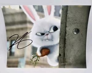 FOTO DE PELÍCULA 8X10 FIRMADA POR KEVIN HART LA VIDA SECRETA DE LAS MASCOTAS UG CERTIFICADO DE AUTENTICIDAD BOLA DE NIEVE - Imagen 1 de 3
