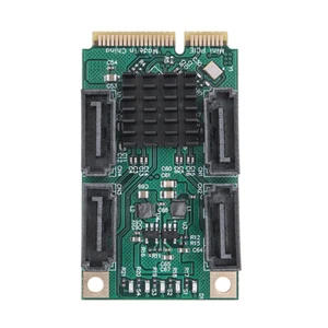 Mini PCI-E zu SATA3.0 Adapter B+M Key Erweiterungskarte 2/4 SATA 3.0 (C) - Bild 1 von 8