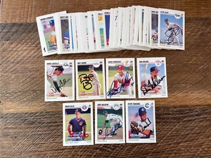 Lot Partial Set 86x signed 1992 Skybox AAA Minor League cards RCs Pre-Rookie - Picture 1 of 2