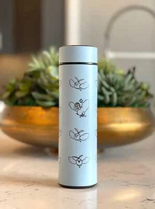 Cute Swablu Altaria Tumbler with Tea Infuser, Pokemon Sleep Version, Engraved - Picture 1 of 10