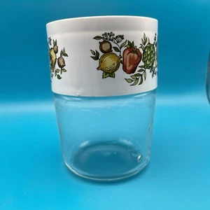 Pyrex Canister See N' Store Spice of Life Glass Container Jar Storage 4”, 6oz - Picture 1 of 7