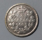 1897 Canada Silver 5 Cents Slender / Narrow 8 (FC-194)