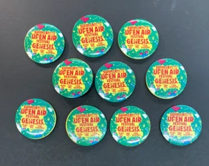 Genesis Vintage Werbe Pinback Buttons Pins - Bild 1 von 2