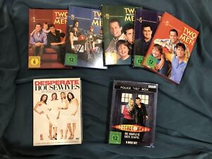 DVD Konvolut Two and a half men, Desperate Housewifes Dr. Who