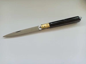 Coltello da collezione 0465 Sfilato sottile manico ABS 23cm knife couteau - Foto 1 di 2