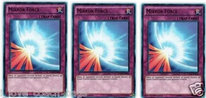 Mirror Force 1st Edition X 3 *ULTRA HOLO Rare*** YGLD-ENB33 1st - Picture 1 of 1