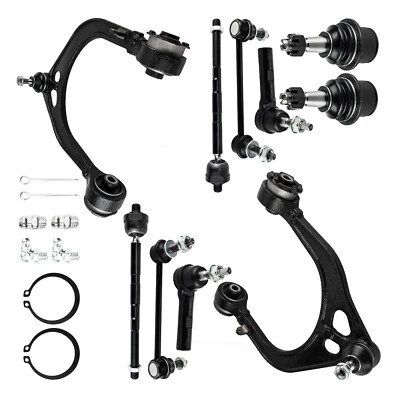 Kit de extremo de rótula de brazo de control delantero de 10 piezas para Chrysler 300 2005-2010 Foto 1 de 4