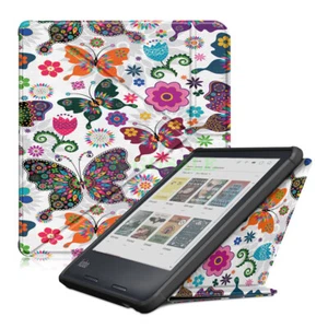 Funda Plegable Lector de Libros Electrónicos Cuero PU Estuche Color Kobo Libra a Prueba de Golpes - Imagen 1 de 31