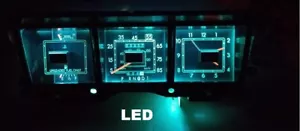 1980-1989 Lincoln Town Car Gauge Instrument Cluster - LED bulb upgrade! 80-89 - Picture 1 of 4