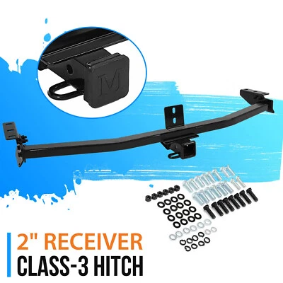 Class 3 Trailer 2" Receiver Tow Hitch For Honda Pilot 03-08 Acura Mdx 01-06 - Image 1 of 4
