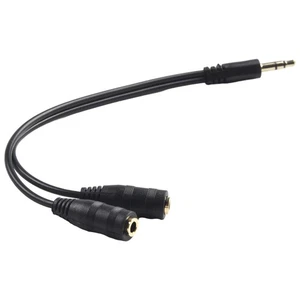 Nobby Fashionable Adapter Cable Audio Spliter Headphone Smartphone Stereo - Afbeelding 1 van 12