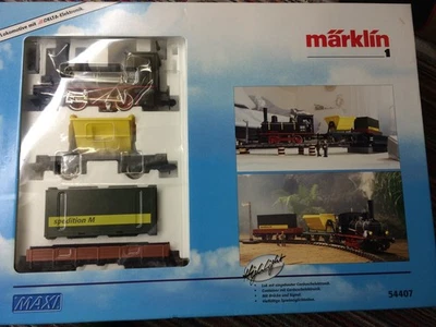 Märklin Spur 1 Maxi Modell 54407 Startpackung kpl. Güterzug unbespielt-neu ovp. - Bild 1 von 4
