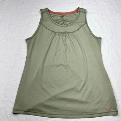 Exofficio 女式背心鼠尾草绿色弹力活动户外 XL 码 — 第 1/4 张图片