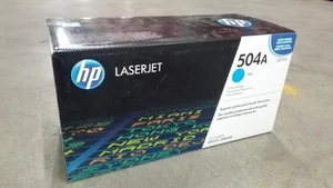 HP 504A Tonerkartusche CE251A Cyan 7.000 Seiten für HP Color LaserJet CP3525 - Bild 1 von 12