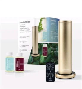 Homedics SereneScent Waterless Aroma Diffuser Sleek Dufttechnologie mit 2 Düften - Bild 1 von 5