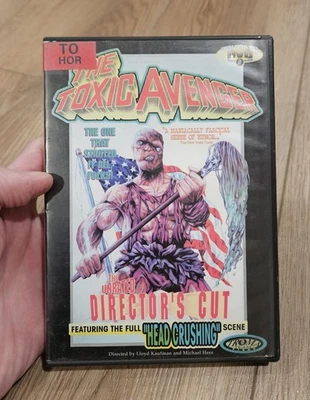 The Toxic Avenger Unrated Director's Cut DVD 1984 Troma Horror UNTESTED - Image 1 of 4