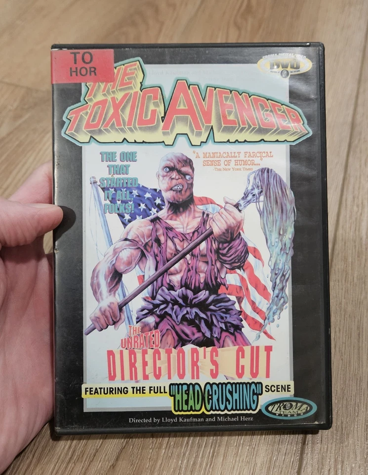 The Toxic Avenger Unrated Director's Cut DVD 1984 Troma Horror UNTESTED - Image 1 of 4