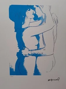 Andy Warhol Signed - Love - Certificate Leo Castelli - Picture 1 of 8
