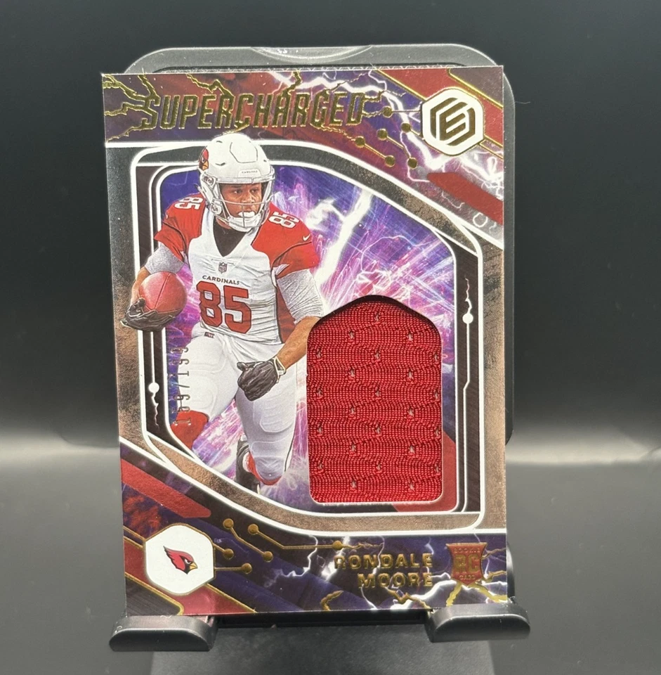 2021 Panini Elements rondale Moore Supercharged Jersey RC /199 Cardinals - Image 1 of 2