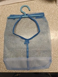 Kitchen Bathroom Hanging Storage Clothespin Hanging Mesh Bag Hook - Picture 1 of 4